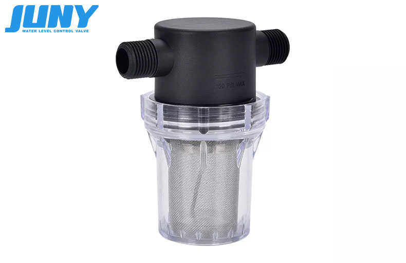 JUNY Male Thread Water Filter In-Line Strainer For Water Tank, Water Tower